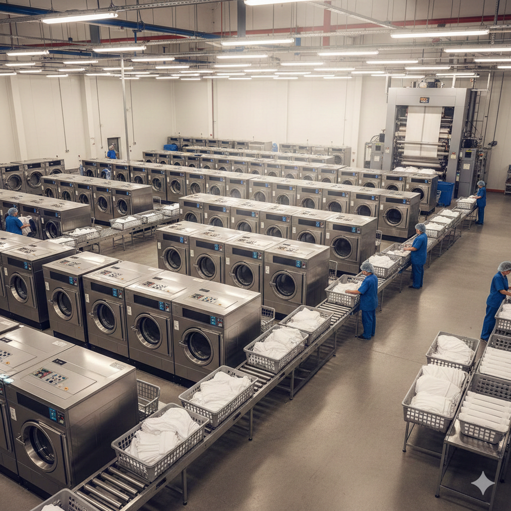 Servicios Lavandería industrial